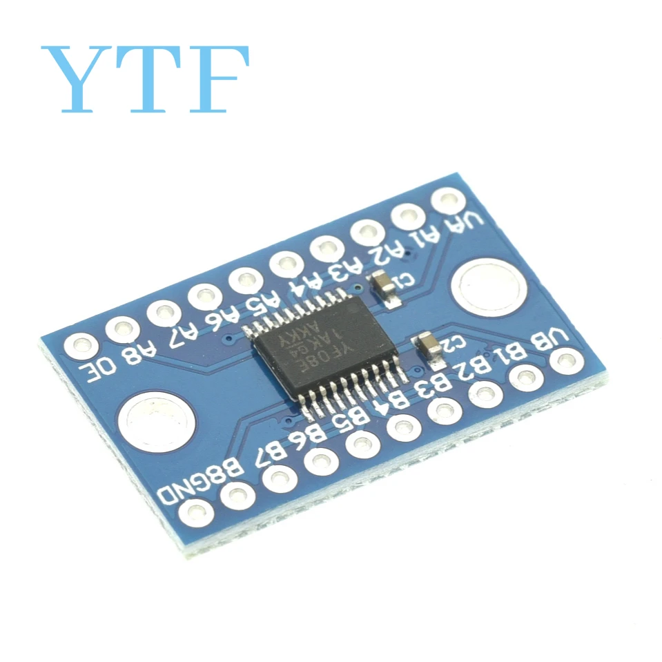 3.3V 5V TXS0108E 8 Channel Logic Level Bi-Directional Converter Module TXB0108 Mutual Convert Module TXS0108