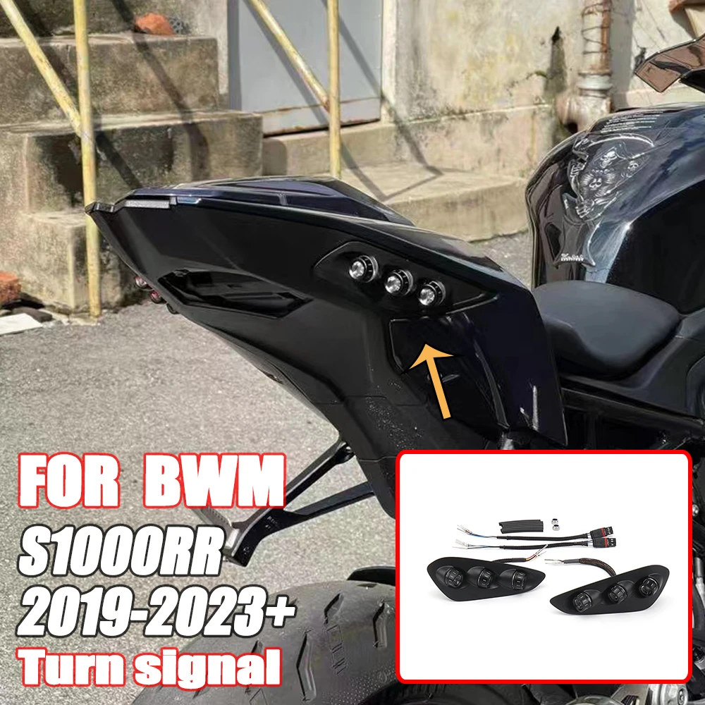 

Modifying turn signals S1000RR Motorcycle In-Tail LED Integrated Tail Light For BMW S1000RR 2023 S1000 RR LED Turn Signal Light