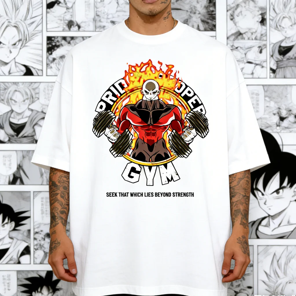 

2026 Dragon Ball Jiren Gym Anime T-shirt Streetwear Oversized Hip Hop Tops Summer Casual Short Sleeve for Adult and Kids Sizes