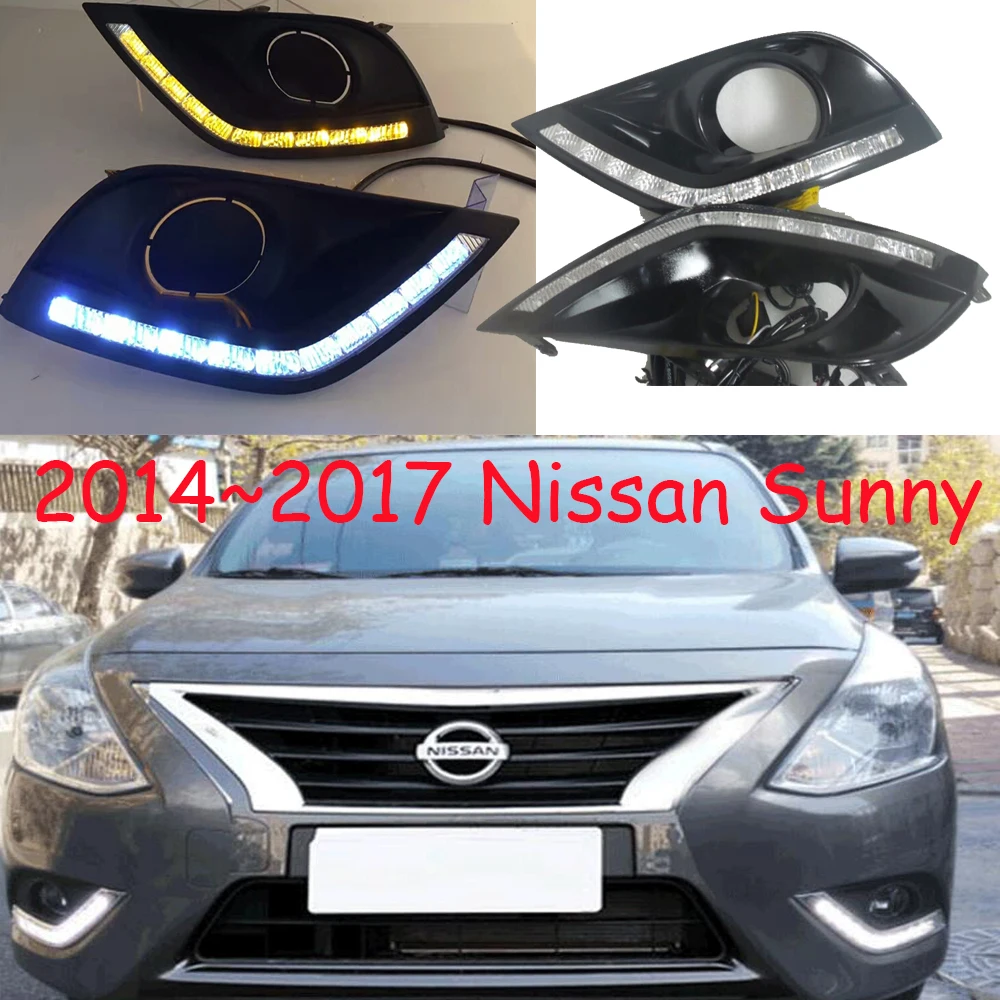 LED، 2014 ~ 2017 ضوء النهار المشمس، ضوء الضباب المشمس، المصباح الأمامي المشمس، ميكرا، تيتان، فيرسا، ستانزا، سينترا، تسورو، ستاجيا؛ ضوء خلفي مشمس