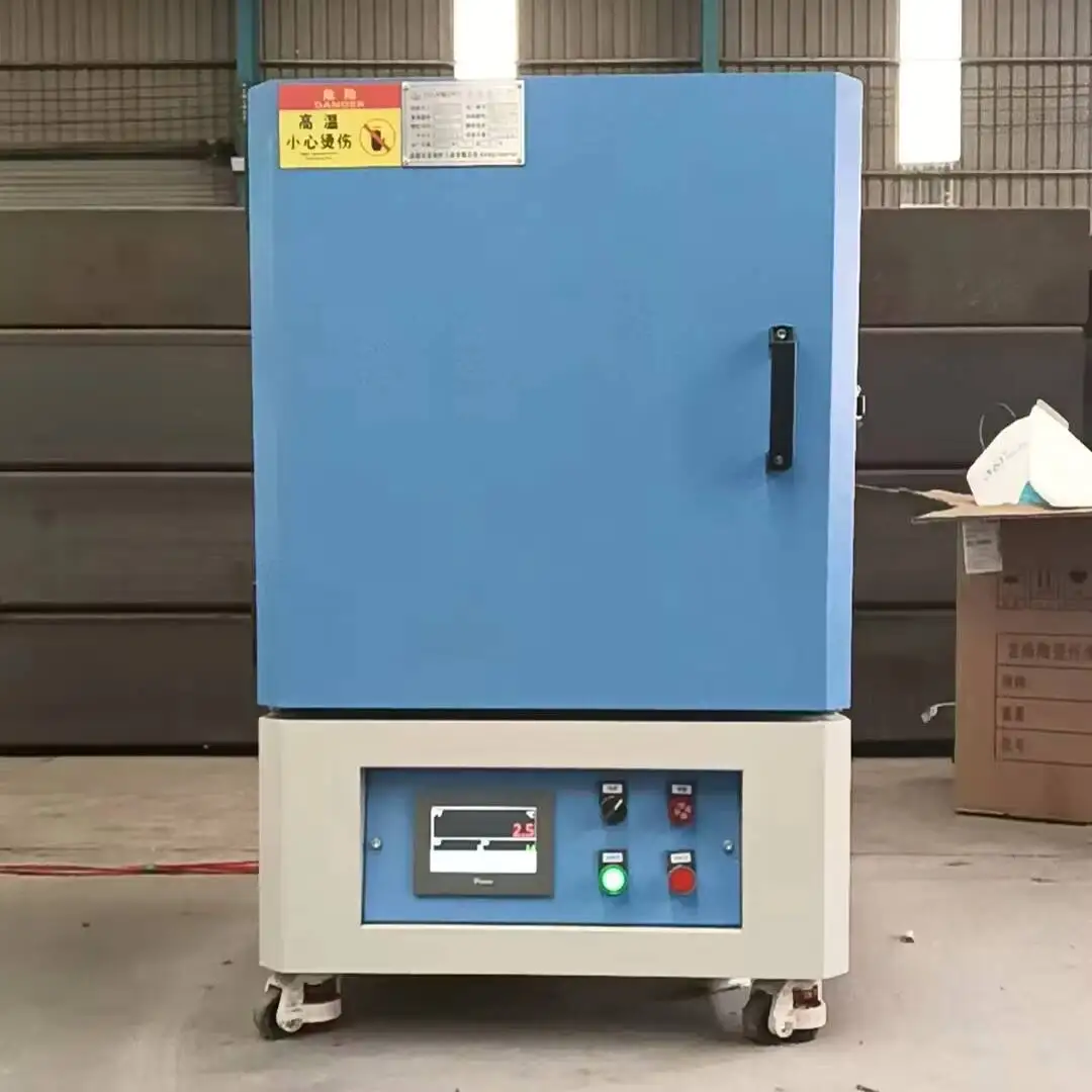 High Temperature Electric Muffle Furnace For Lab Ashing Sintering Heat Treatment In Materials Research Industrial Applications