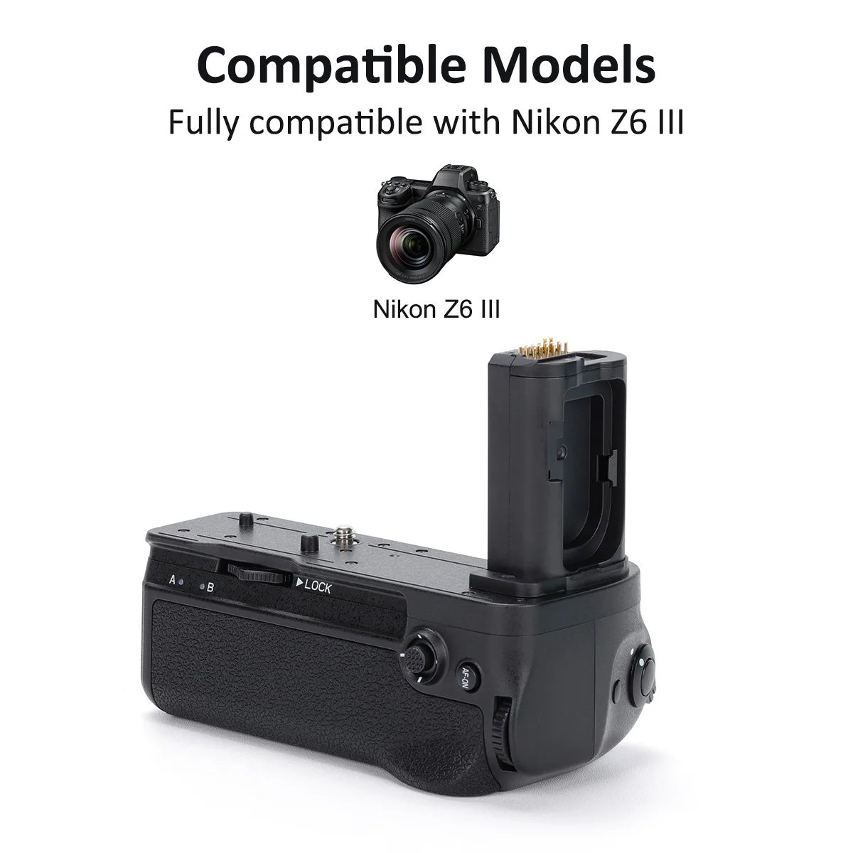 Z6III バッテリーグリップ MB-N14 Nikon Z6iii と互換性あり、同期機能