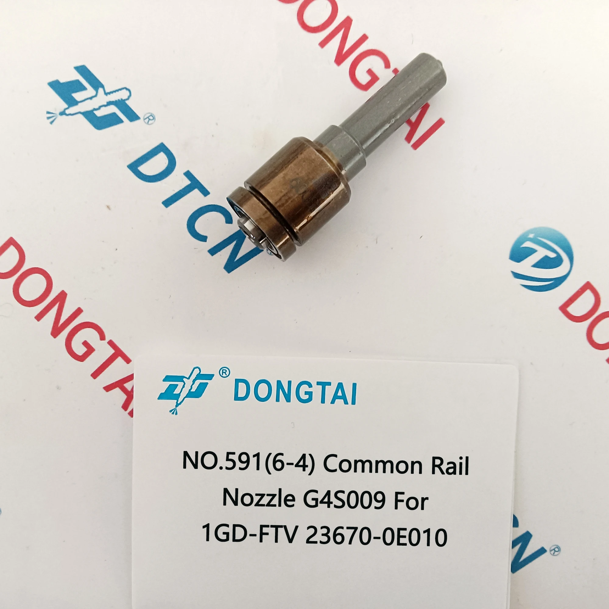

NO.591(6-4) DE NSO Common Rail Nozzle G4S009 Fuel Pump & Injector Part for 1GD-FTV 23670-0E010