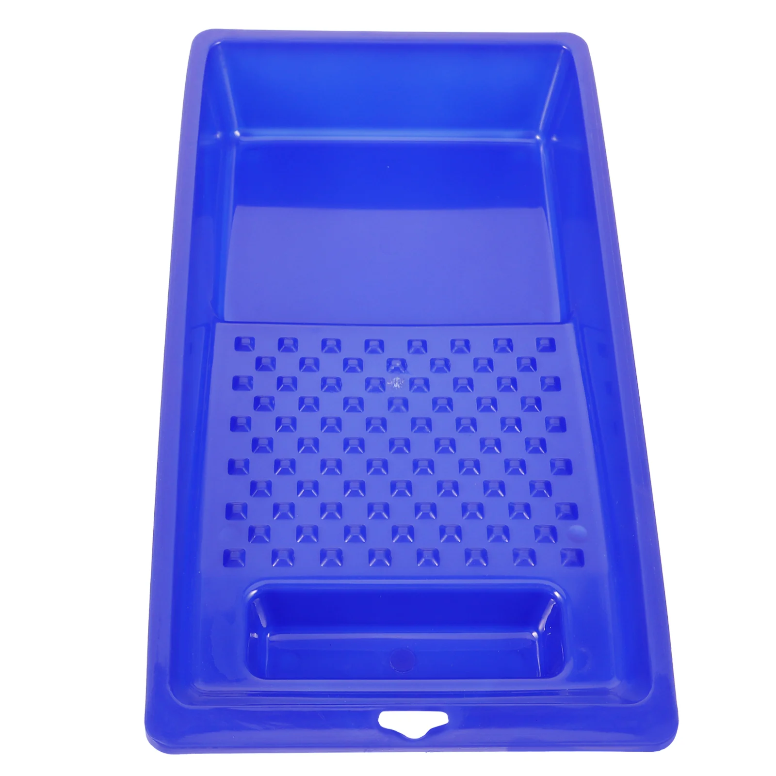 Verfdienblad Plastic Muurverf Kleuren Menghouder Pigment Gemengde Rolborstel Blauw