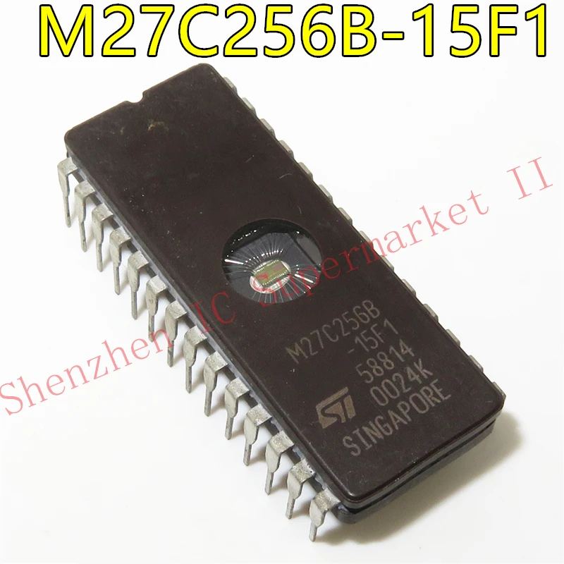 M27C256B M27C256B-15F1 1PCS 256 Kbit (32Kb x 8) UV EPROM and OTP EPROM