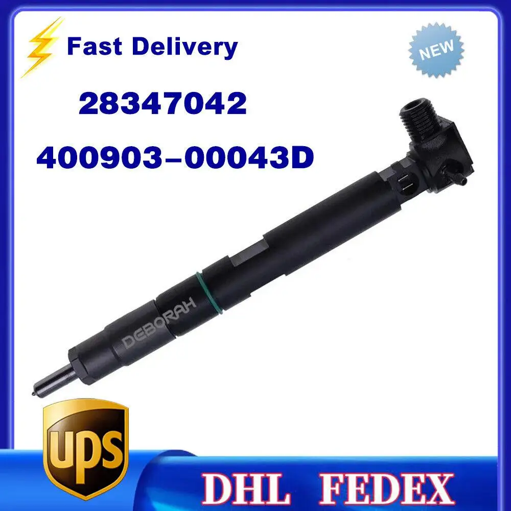 

Diesel Fuel Injector 400903-00043D 28347042 for Bobcat Doosan D34 Engine Delphi