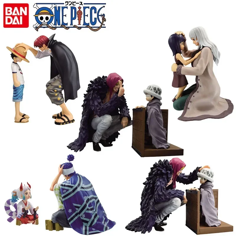 Bandai Genuine ONE PIECE Anime Figure Ichiban Emotional Stories Action Figure Toys for Kids regalo di natale da collezione