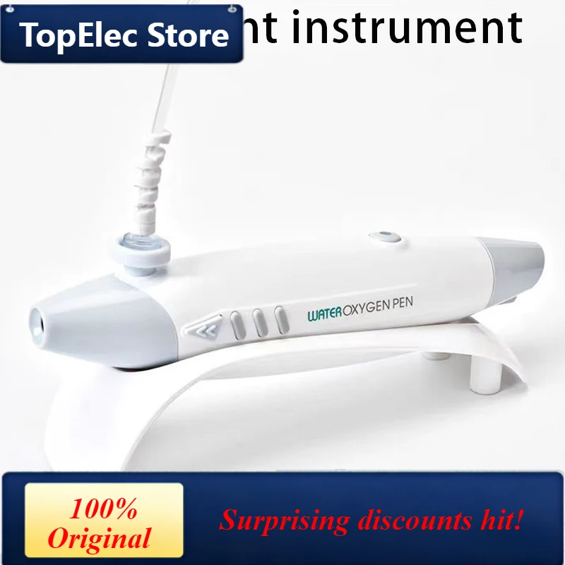 TopElec Skin Lifting Bottle, Home High-Pressure Oxygen Injection Device, Handheld Hydration Water Light Device, Skin Management