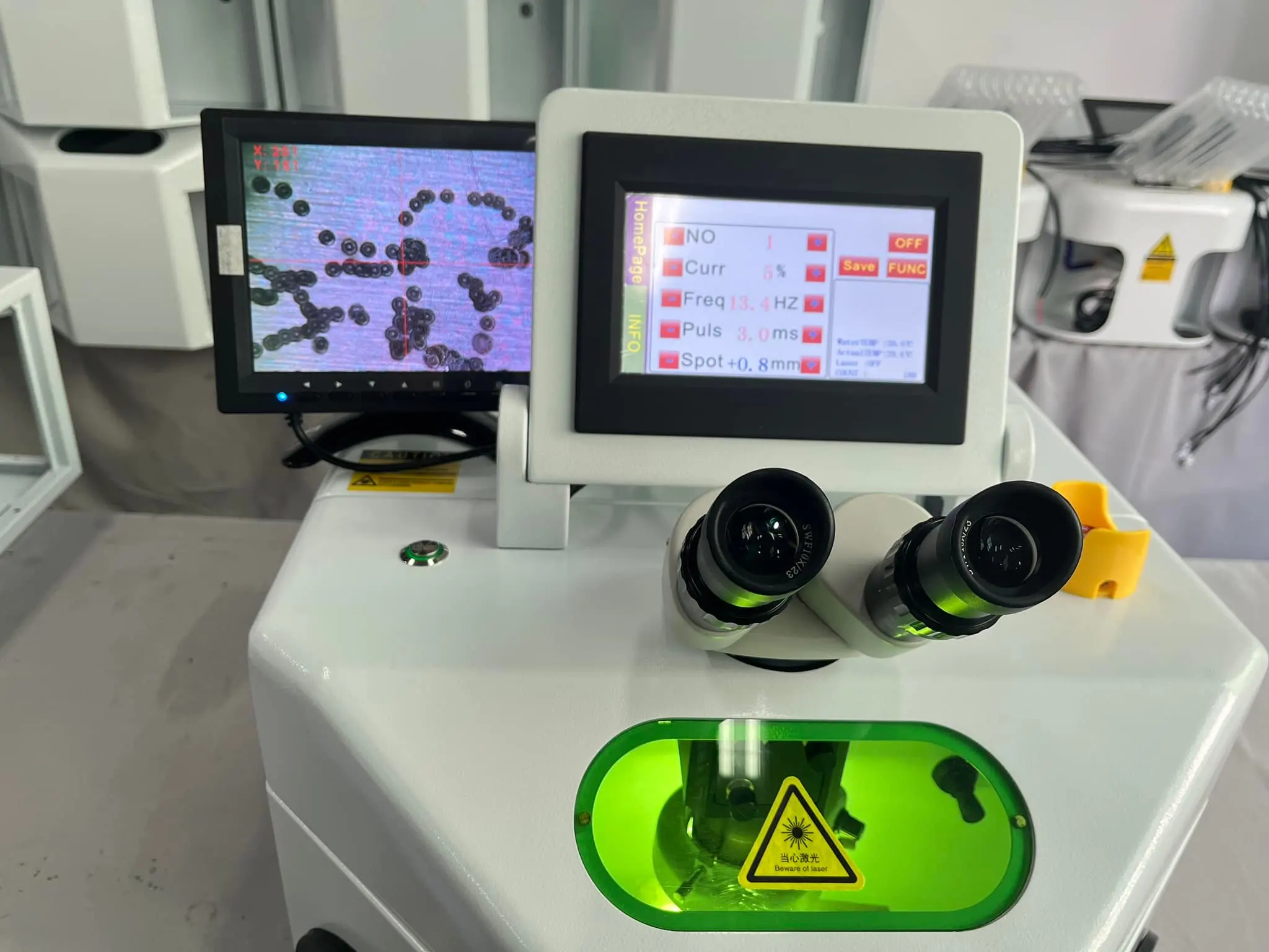أفضل سعر سطح المكتب الصغير 1064nm YAG آلة إصلاح اللحام بالليزر الذهب والفضة لمورد المجوهرات لحام الليزر