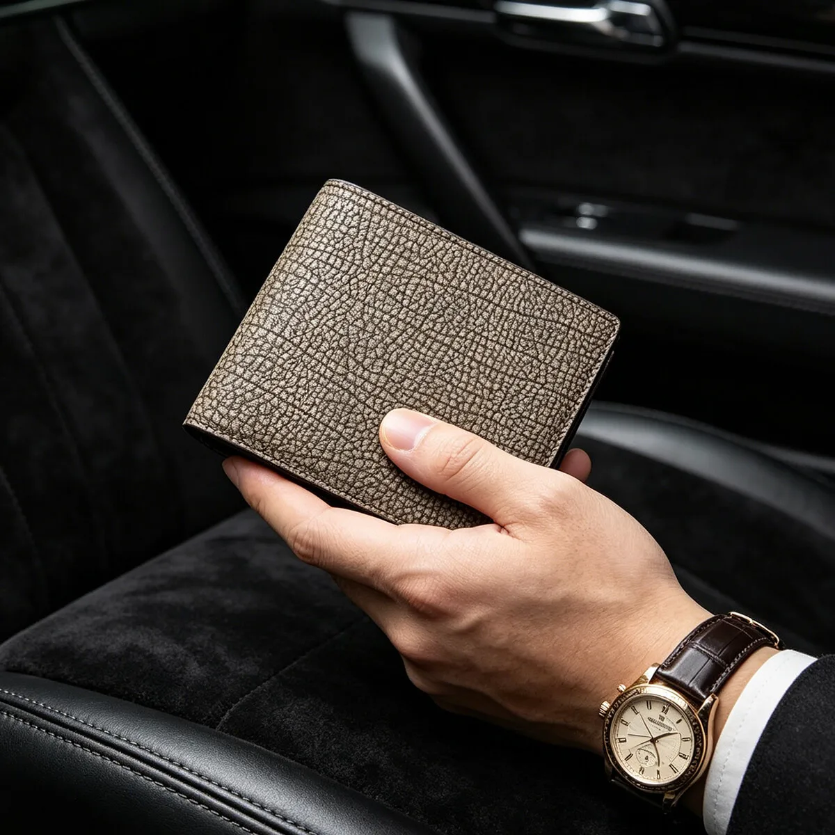 Luxury Soft Leather Wallet for Men - Custom Name Personalized Classic Design Dropship Gift