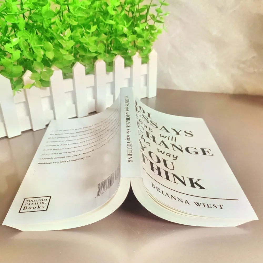 101 Essays That Will Change The Way You Think Brianna Wiest English Book Self Help Psychology Philosophy Personal Growth Reading