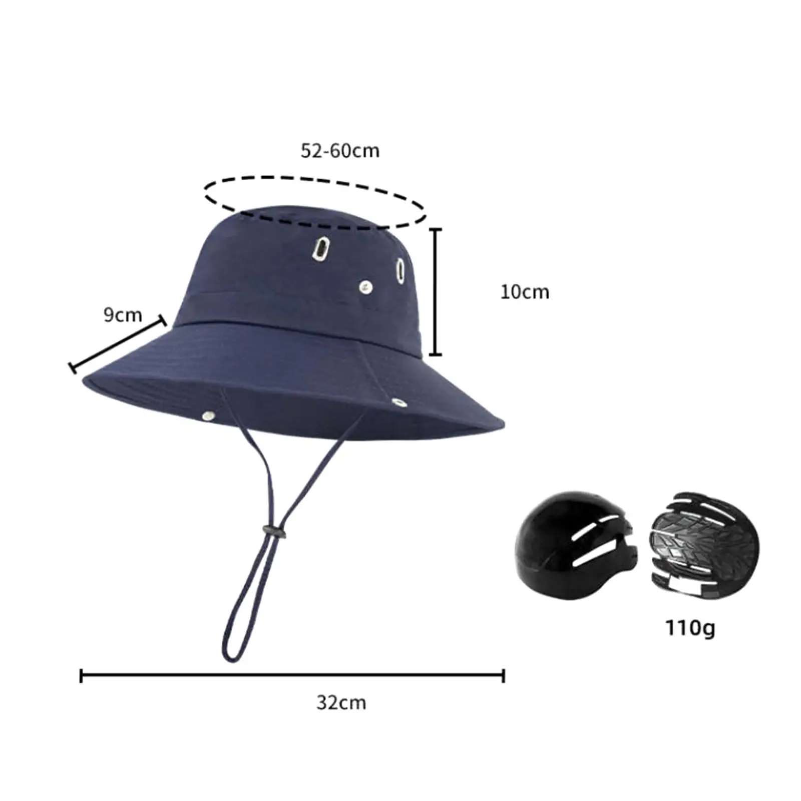 Sun Hat Fishing Hat Fashionable Summer Shock Absorbing Sun Visor Hat Beach Hat for Everyday Wear Hiking Camping School Travel