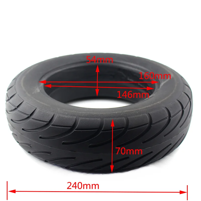 High Quality 70/65-6.5 Solid Tyre for Xiaomi Mini Pro Balance Scooter 10inch 10x2.70-6.5 Explosion-proof Tubeless Tire Parts