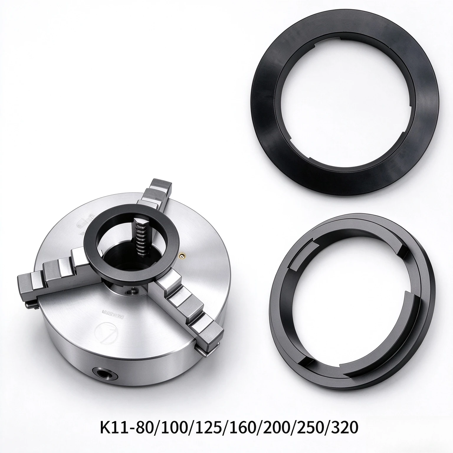 K11-80/100/125/160 Lathe Chuck Jaw Corrector, 3-Jaw 4-Jaw Self-Centering Manual Calibration Tool, for CNC K11 Lathe Chuck