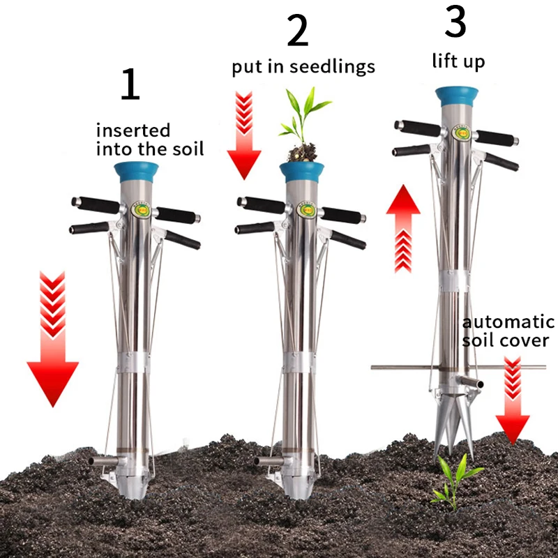 Planting Seedling Device Sowing Vegetable Agricultural Tools Watermelon Planting Transplanter Seedling Corn Planting Artifact