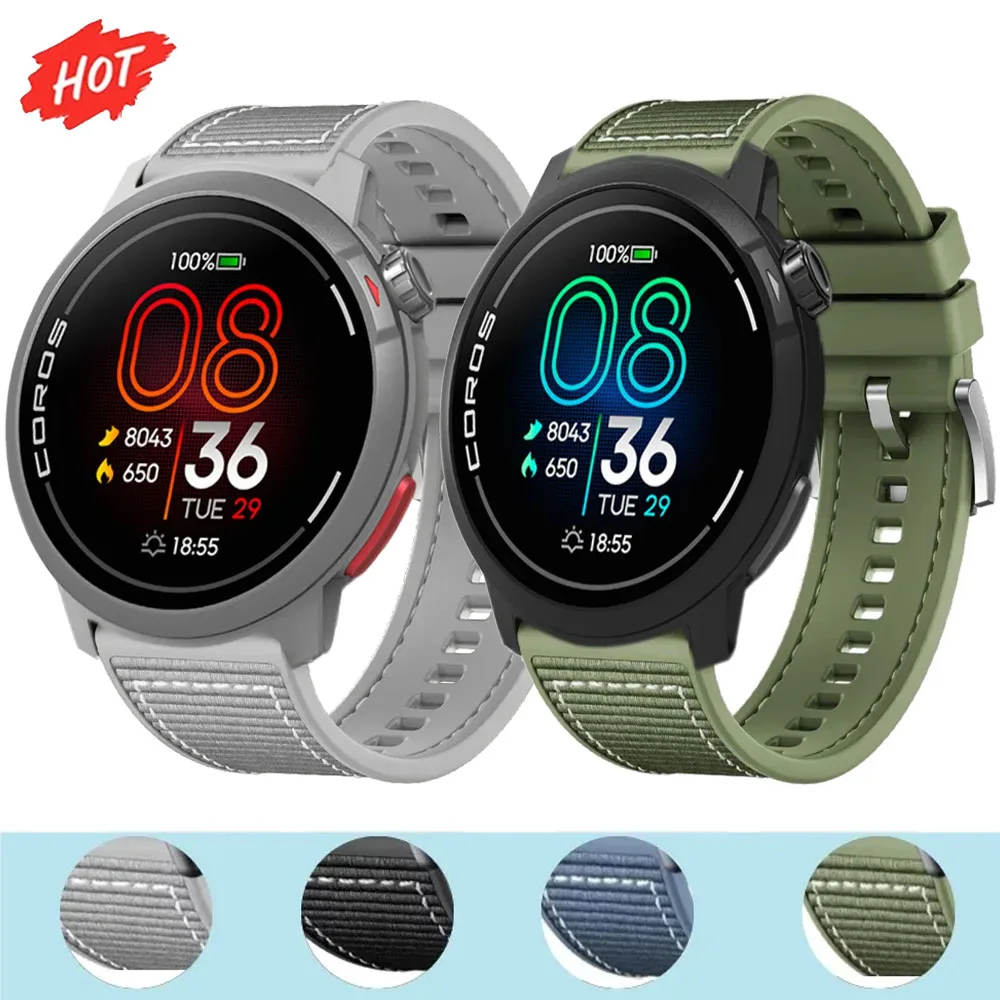 22Mm Silicone Strap…