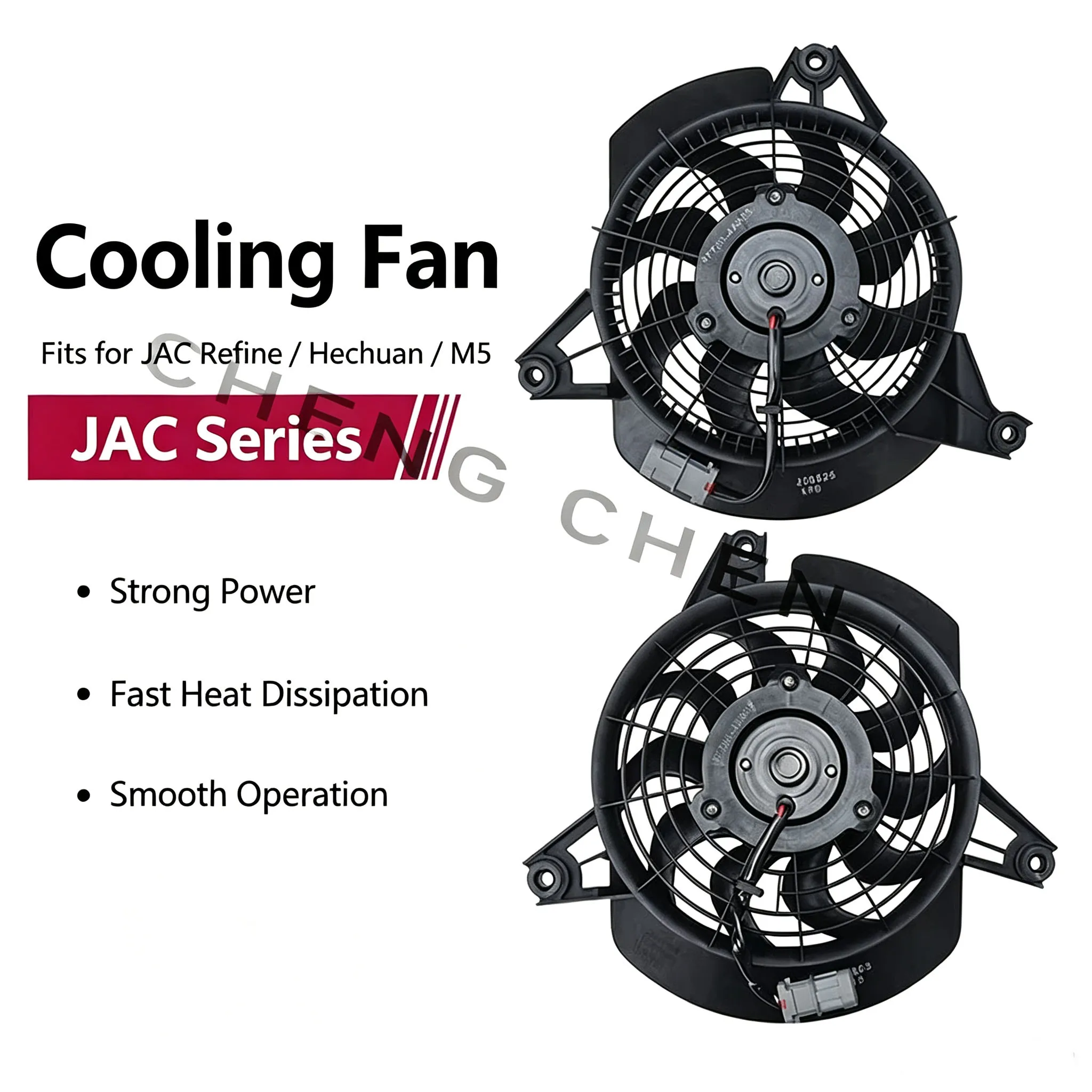 For JAC Refine M1 M5 for Hyundai STAREX H1 H100 97730-4A005 97730-4A002 High-quality Radiator Fan for Air Conditioning Condenser
