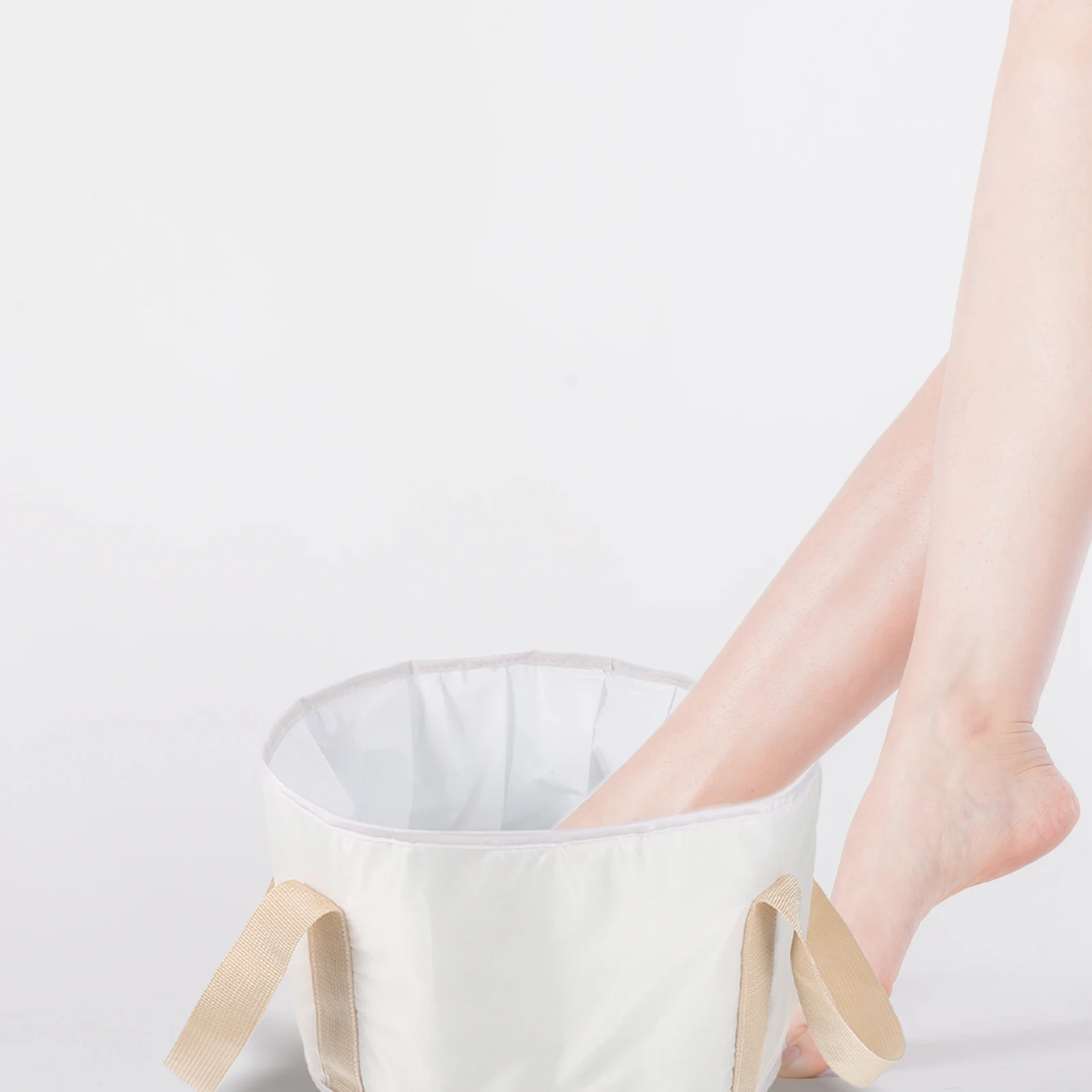 

Portable Foot Bath Bucket Washing Basin Soaking for Feet Travel Folding Foldable