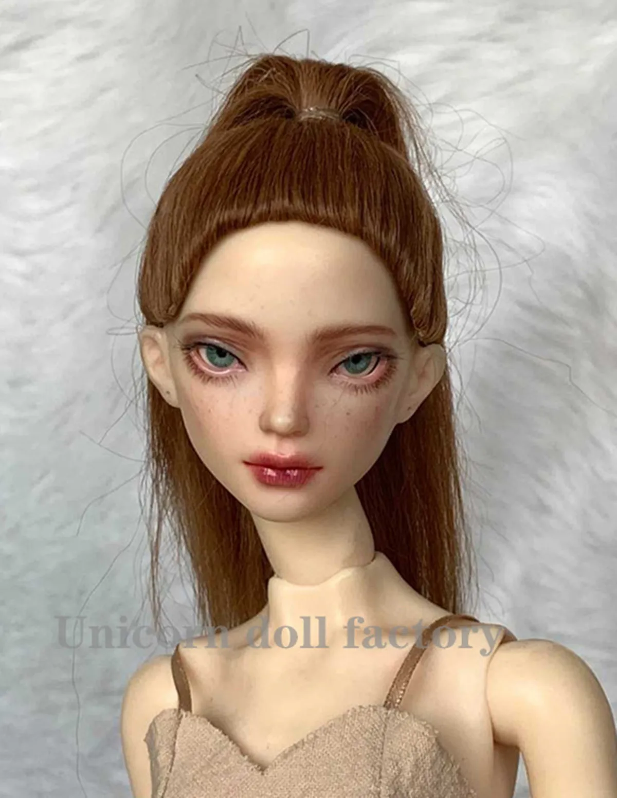 

Новая сексуальная кукла 43 см для девочек 1/4 BJD sd Fiona, русский арт, подарок на день рождения, премиум-класса, смоляный точечный макияж