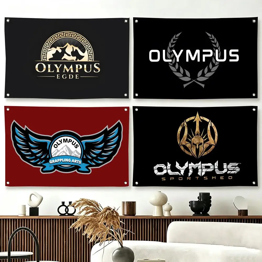 Boxing O-Olympus Artes Marciais Flags  For Living Room Home Dorm Decor Wall Outdoor Camping Party Banner Gifts