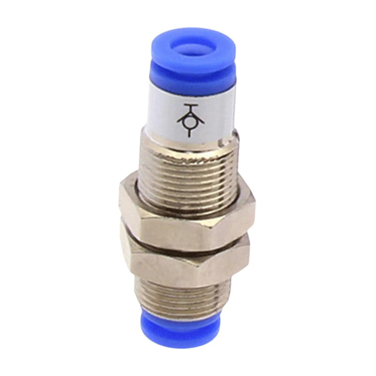 Push to Connect Fitting Versatile Bulkhead Union Connector for Refrigerator