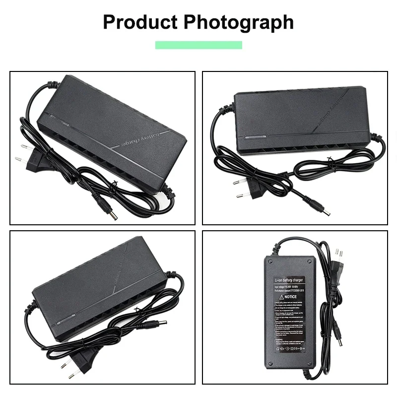 NEW 48V 60V 72V 36V 2A 3A 5A lithium-ion charger 42V 54.6V 67.2V 84V battery charging 5A fast intelligent charger