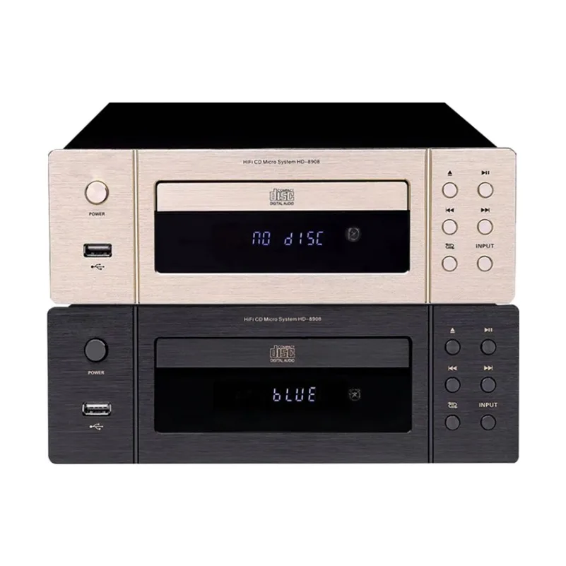 

HD8908 Professional Fever CD Player Bluetooth Home HIFI Digital Turntable Lossless Player
