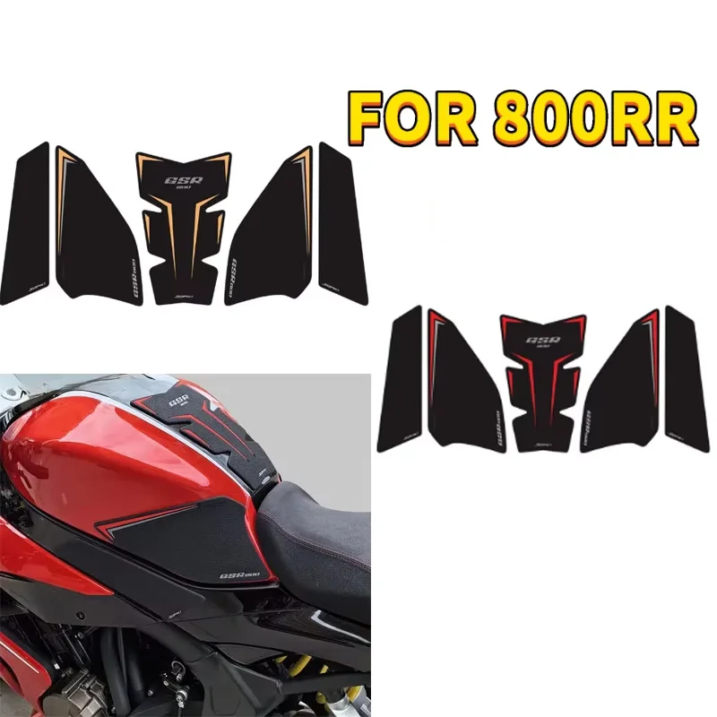 FOR QJMOTOR SRK 800 800RR SRK800 2024-2026 Motorcycle Anti Slip Tank Pad Stickers Pad Side Gas Knee Grip Protector Decal