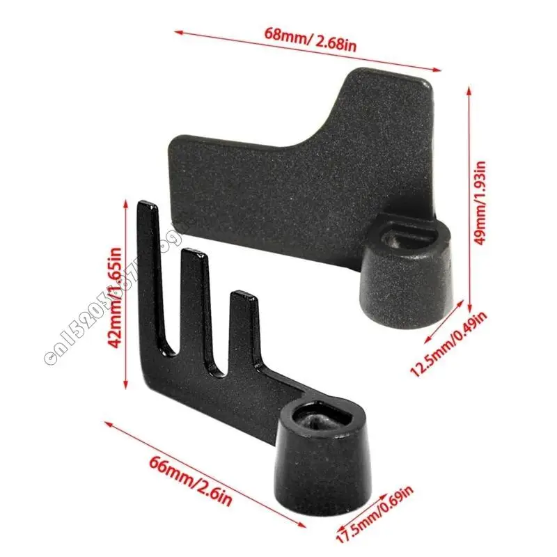 4XFB 2 Pieces Kitchen Appliance Part Stirring Paddles Replacement Part Metal Material