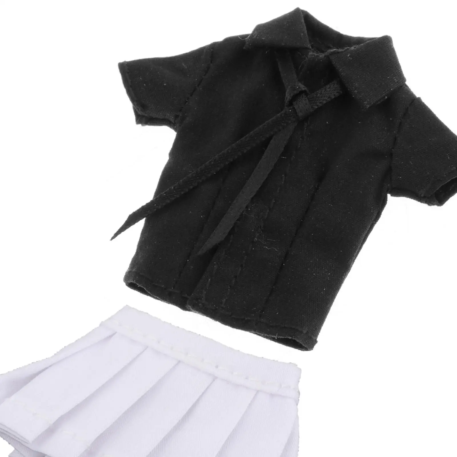 Vêtements de poupée pour figurine féminine, échelle 1/12, Costume, jupe courte, chemise avec cravate, Miniature à la mode pour accessoire de figurines féminines de 6 pouces
