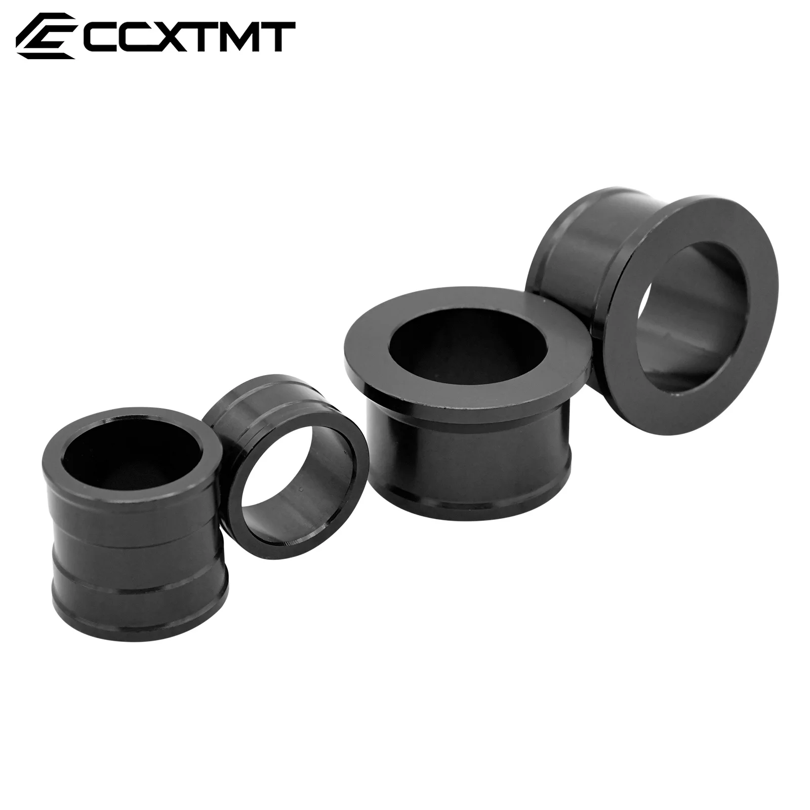 CNC Aluminum Billet Front Rear Wheel Hub Spacers Wheel Busher For Honda CR CRF 125 250 250R 250X 450R 450X 250RX 450RX 2002-2020