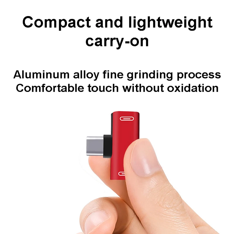 3 In 1 USB C To Type-C Adapter USB Type C Charging Cable Charger Earphone Converter For Xiao Mi 8 Mi 6 Headphone Adapter