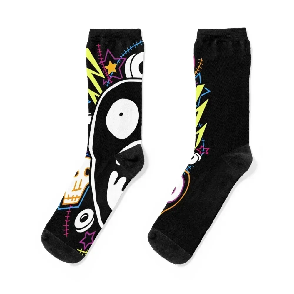 The Mighty Boosh logo Classic Socks Stockings man retro cartoon sports stockings Men Socks Women's