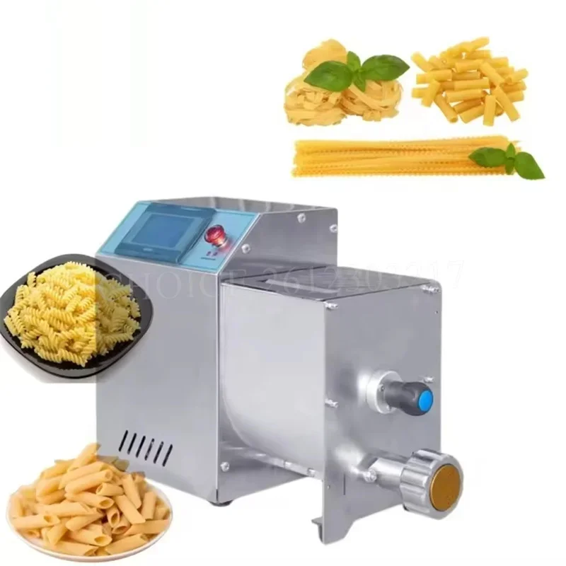 

Electric Screw Spaghetti Pasta Extruder Making Machine Macaroni Spaghetti Process Machine Automatic Hollow Pasta Noddle Maker