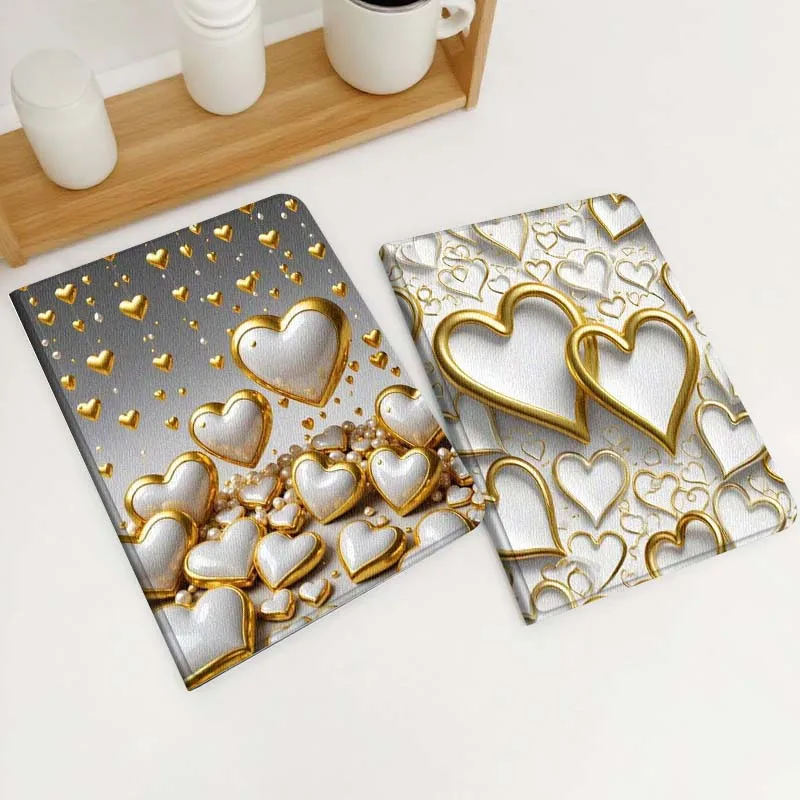 

Блестящий чехол-накладка в форме сердца для планшетов Xiaomi Redmi Mi Poco Pad 2 5 6s 7 7s Ultra Pro Max 14 12.4 12.1 дюймов