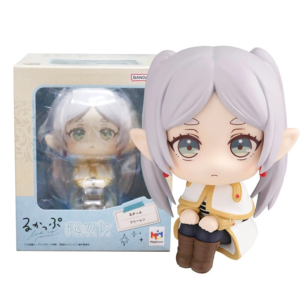 11 см аниме Sousou no Frieren Frieren фигурка Look Up кукла папоротник милая модель сидящая поза коллекция игрушек фигурка куклы