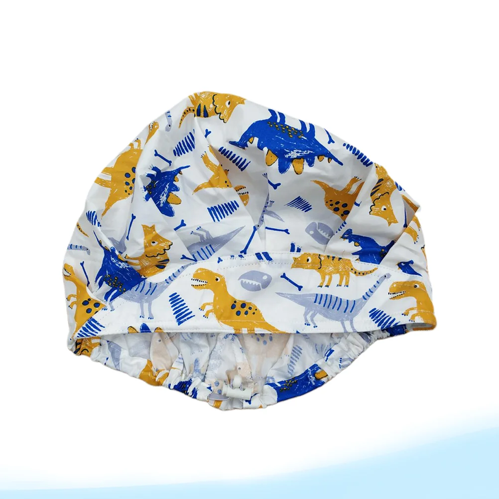 

Fashion Adjustable Cartoon Printed Cotton Sweat Absorbing Hat (Dinosaur)