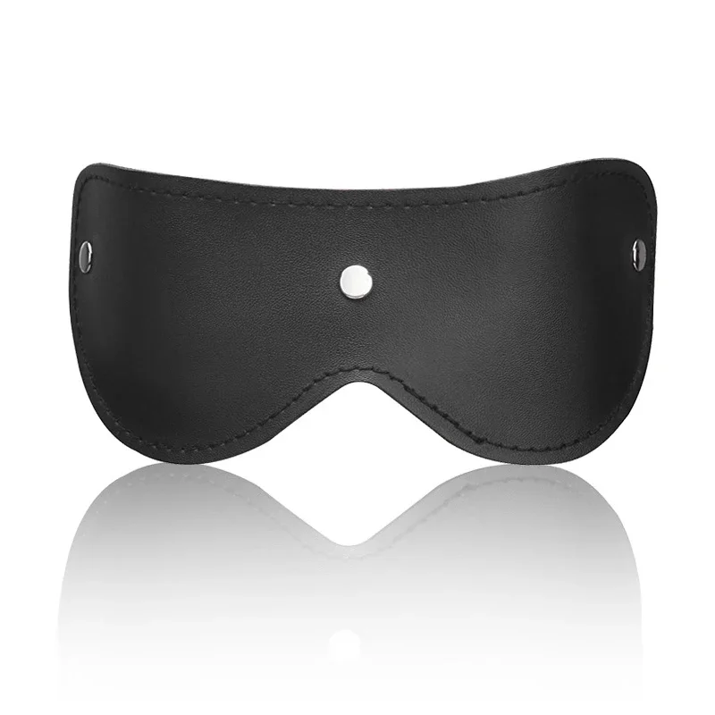 Сексуальное женское белье Секс-маска Порно-белье Секс-пара Кожаная маска для лица Эротические костюмы Женщины БДСМ Фетиш Жгут Косплей Маски для глаз