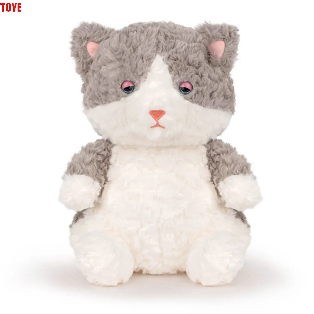 Lazy Sleepy Animal Plush Toy Ragdoll Cat Frog Sleepy Animal Plush Doll 23/35cm Raccoon Cartoon Sleeping Pillow Room Decoration