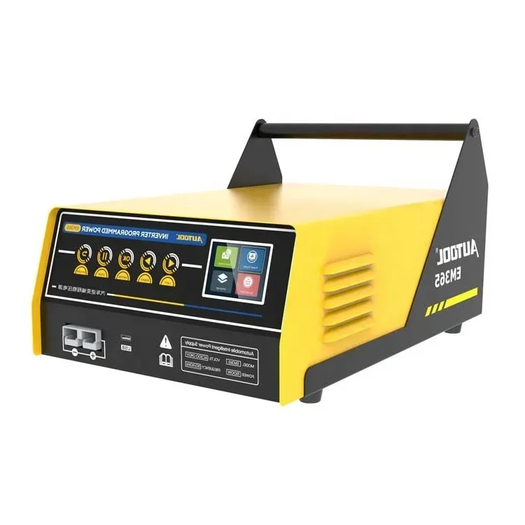 

AUTOOL EM365 Automotive 12V Inverter Programming Multi-Function Car Jump Starter Emergency Power Supply Charger Battery Car
