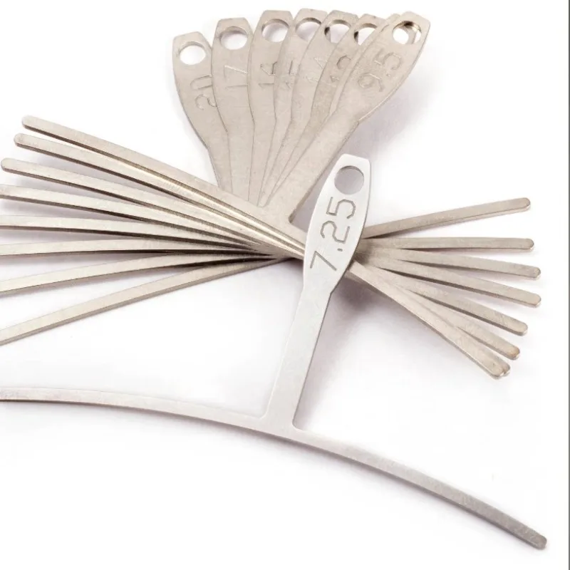 For StewMAC Pro Grade, Guitar Repair Tool, Under Chord Radius Gauge