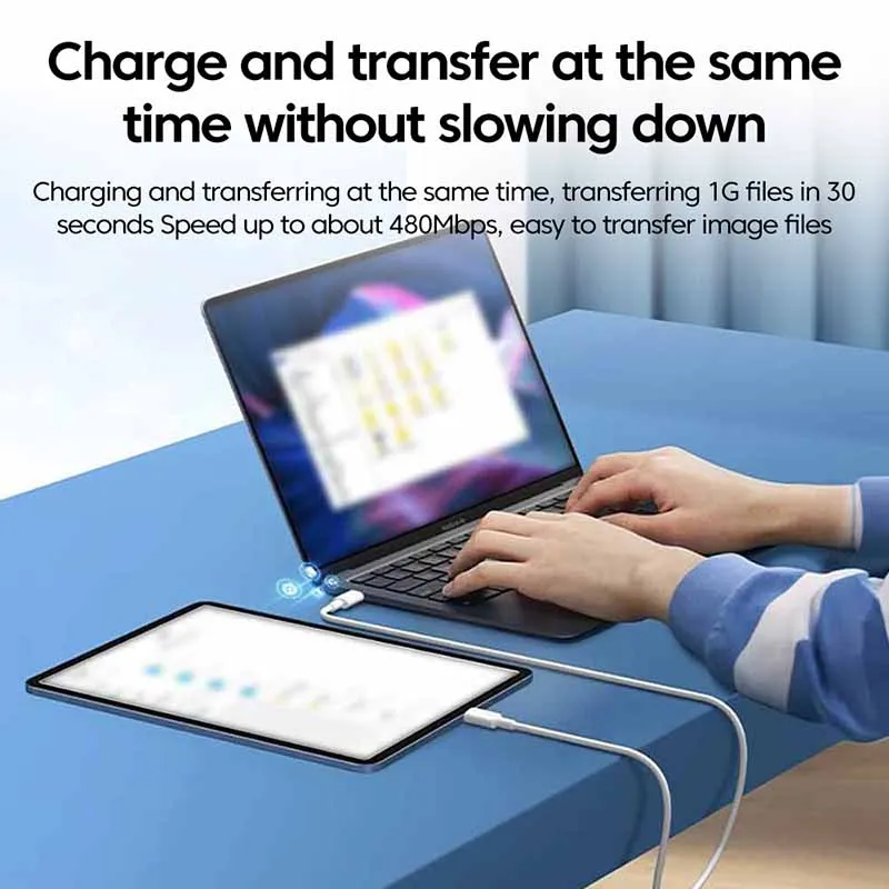 Cable de carga súper rápida tipo C para teléfono móvil, Cable de datos USB tipo C para Xiaomi, Samsung, Huawei P60, P50, iPhone 15 Pro, 10A, 120W - imagen 5