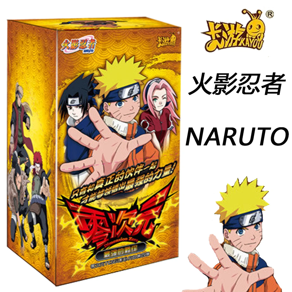 NARUTO Collection Card Zero Dimensional Series Anime Protagonist Friendship Partner The Strongest Trammels Cards Kid Hobby Gift