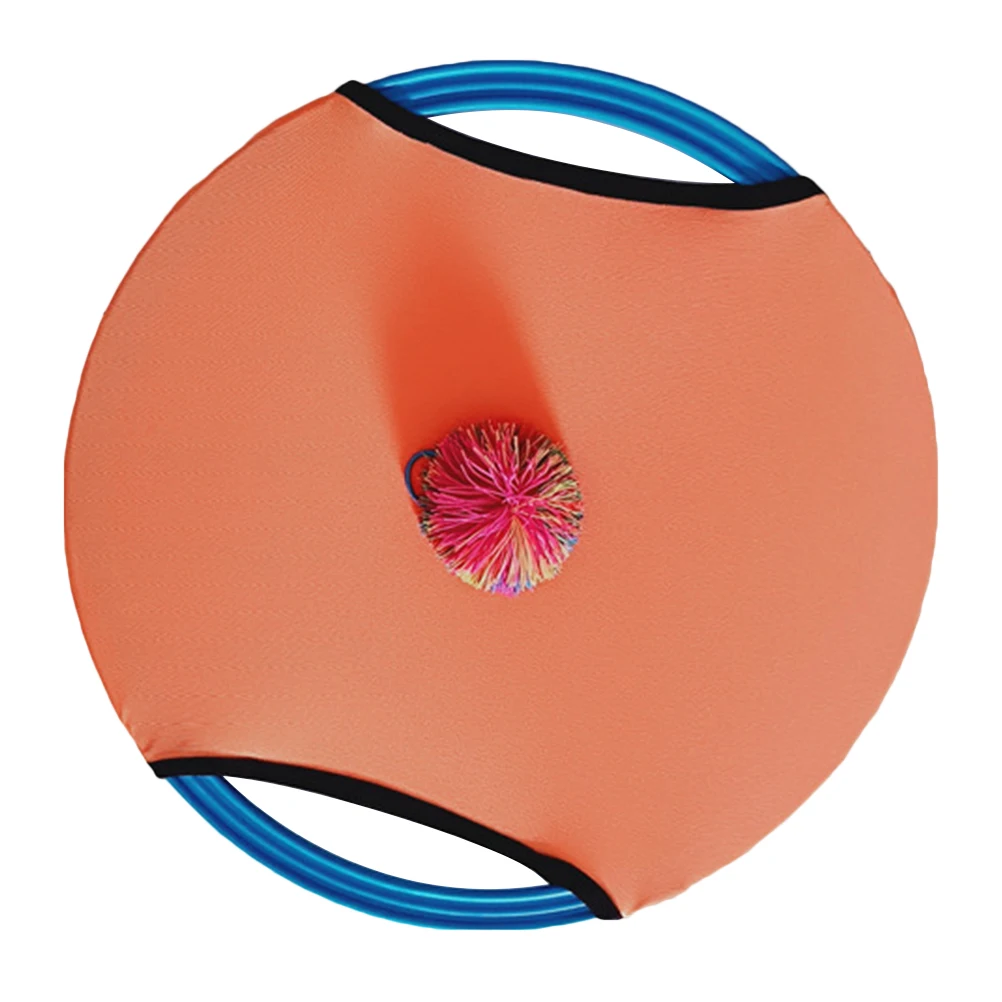 

1Pcs Trampoline Paddle Ball Set Elastic Flying Dish Game for Kids Outdoor Indoor Activity Toss Catch Bounce Fun Party Favor