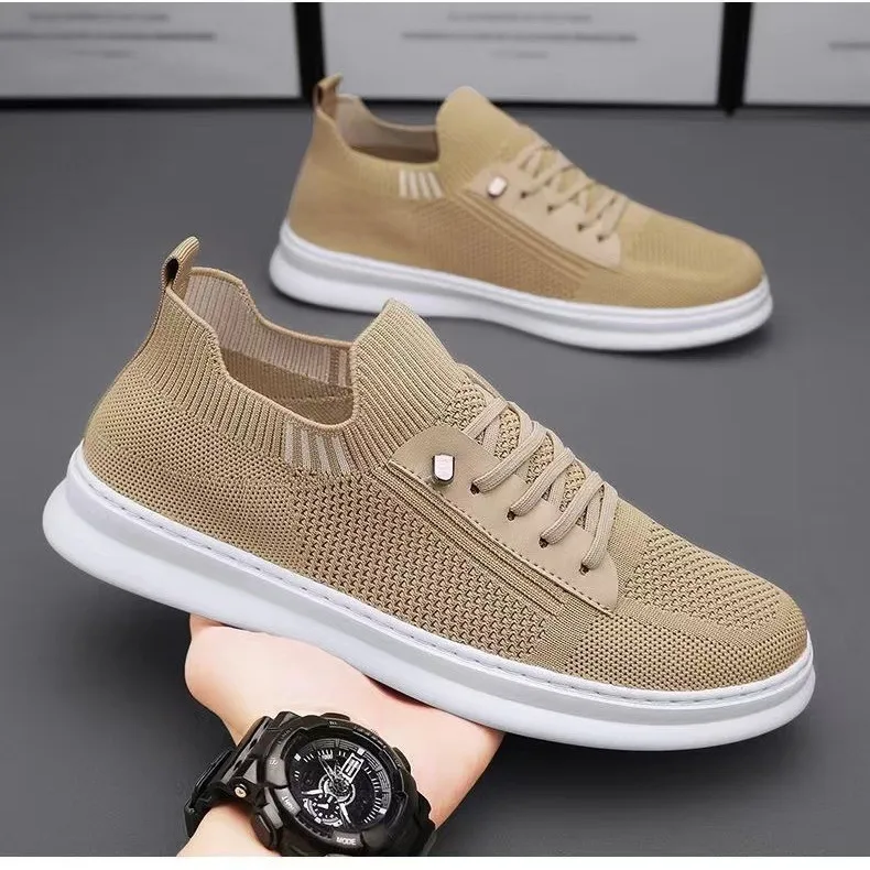 Mens casual shoes Thick sole Casual style Breathable Durable Anti slip Shock absorbing Waterproof Highly crafted Stable grip
