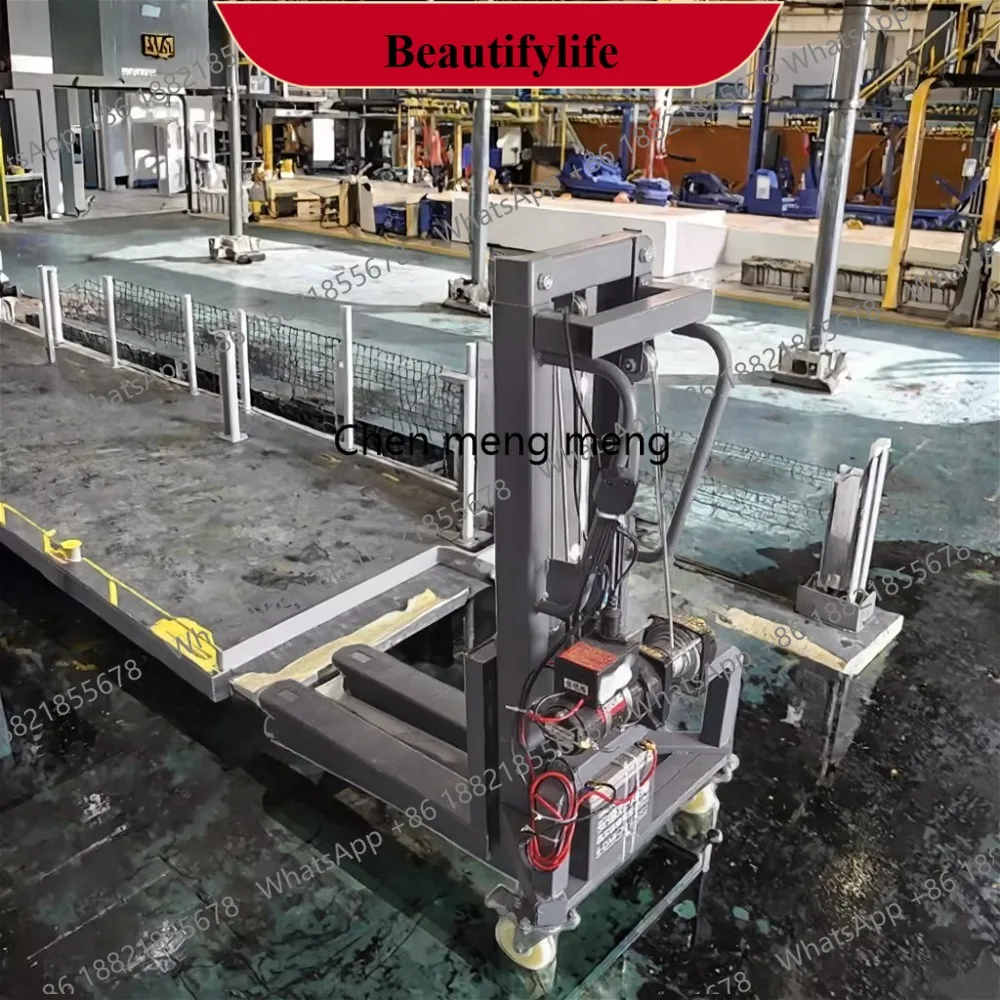 

Портативный разборный электрический вилочный погрузчик z189 с высотой подъема от 1,2 до 1,6 м, предназначенный для погрузки и разгрузки товаров на складах.