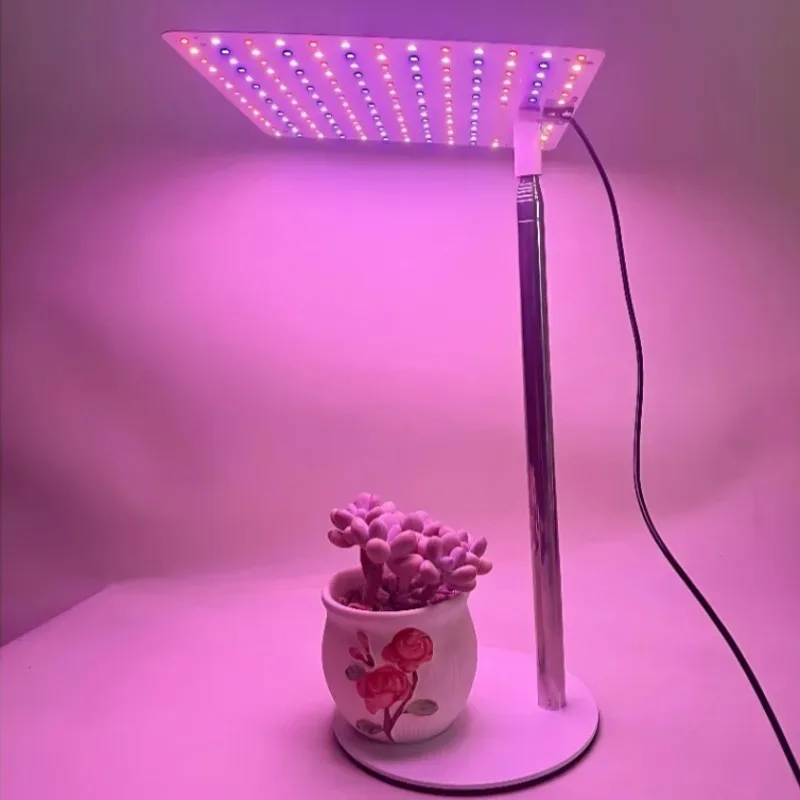 Phytolamp a LED per piante da coltivazione, sollevabile, USB, a spettro completo, con base per tenda da coltivazione interna, giardino vegetale