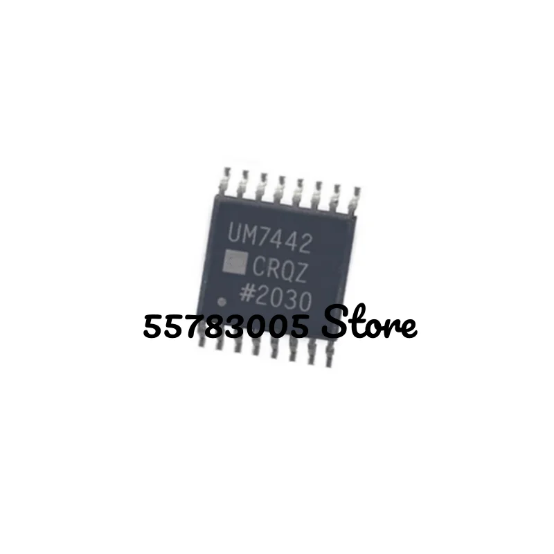 10PCS New ADUM7442ARQZ  ADUM7442CRQZ  Silk screen  UM7442ARQZ  UM7442CRQZ  SSOP16  Digital isolator chip IC