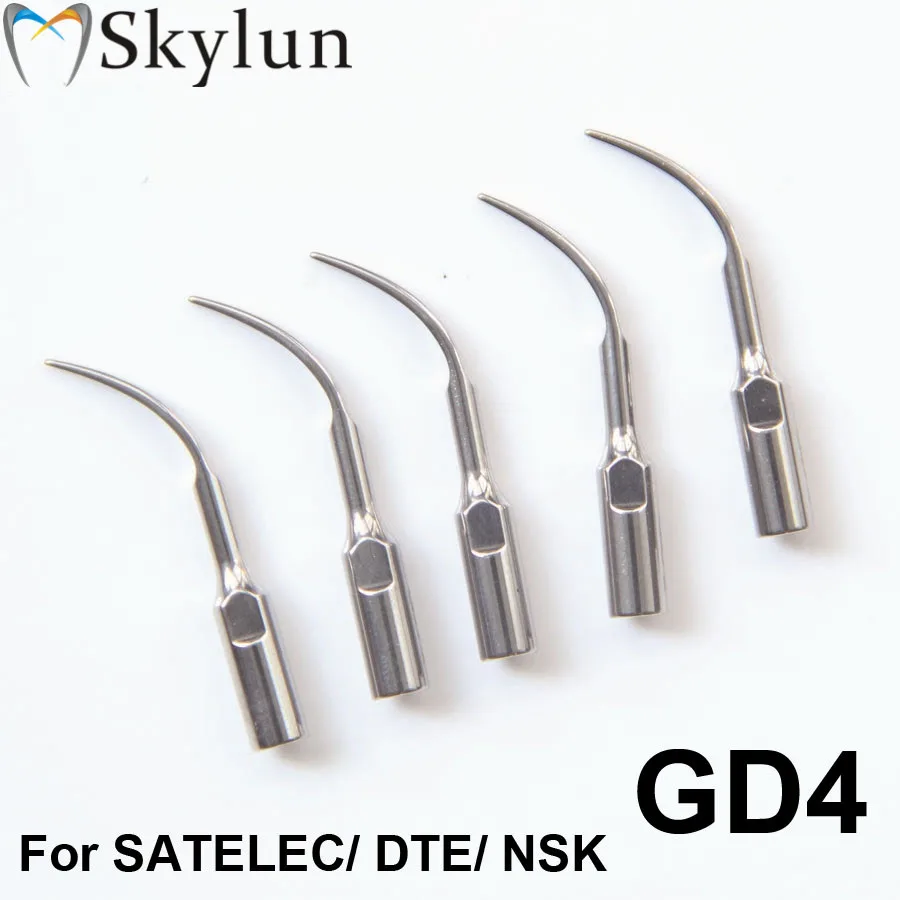 

10PCS Dental Ultrasonic Scaler Tips GD4 Fit SATELEC/DTE/NSK VARIOS Handpiece as seen Brand New High Quality For Teeth Whitening