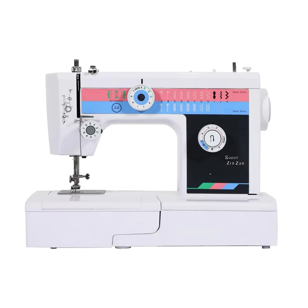 High Quality 653 Mini Multifunction Sewing Machine with Powerful Motor Portable Maquina De Coser Domestic Biginners From Factory